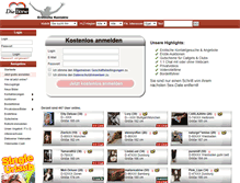 Tablet Screenshot of chat.dieboerse.de